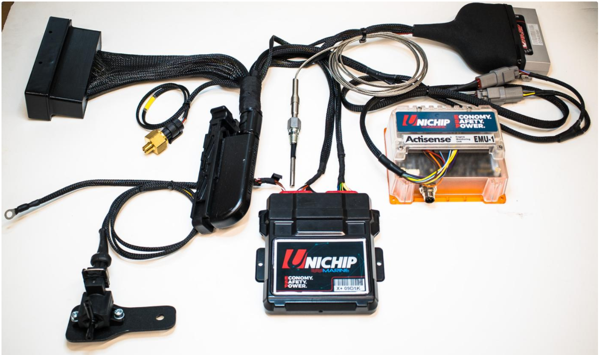 Unichip with Actisense EMU-1 Unichip with Actisense EMU-1